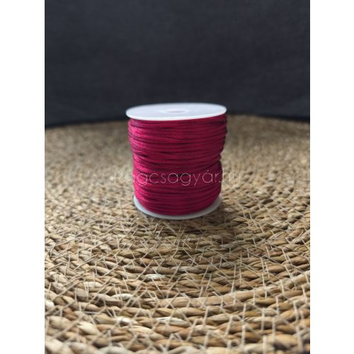 2MM SZATÉN MADZAG-BURGUNDI