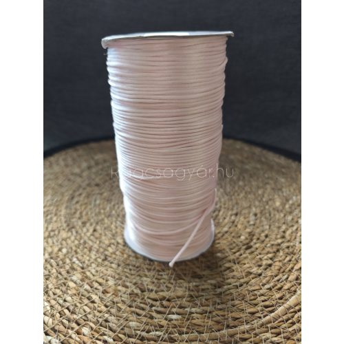 2MM SZATÉN MADZAG-HALVÁNY RÓZSASZÍN (SELYMES SZATÉN)