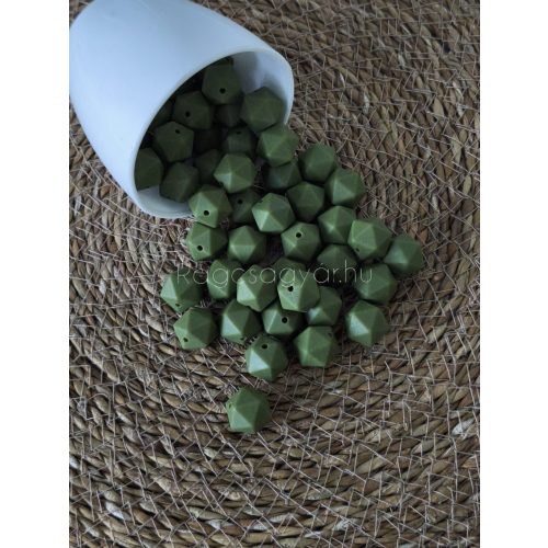 14MM KHAKI ICOSAHEDRON
