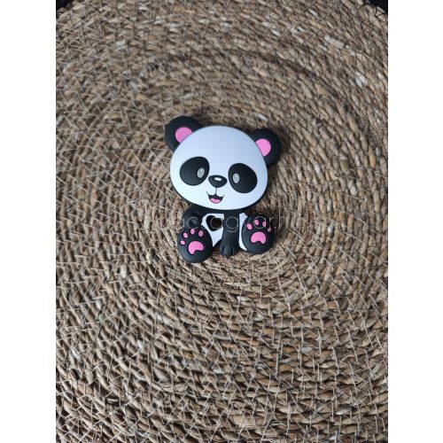 PANDA RÁGÓKA ANYAGHIBÁVAL-PINK