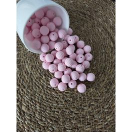 15MM PÚDER RÓZSASZÍN SPIRÁL